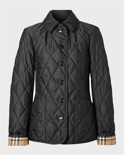 Burberry quilted jacket sale women